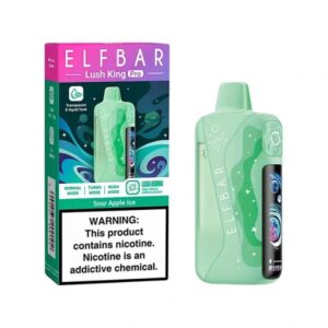 ELFBAR Lush King Pro – Sour Apple Ice Elfbar Lush King Pro 300x300